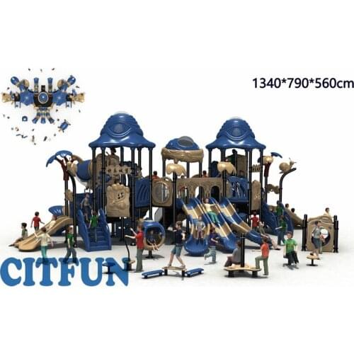 2019 Big Outdoor Playground Slide for Amusement Park Dream Series OPB19-023A