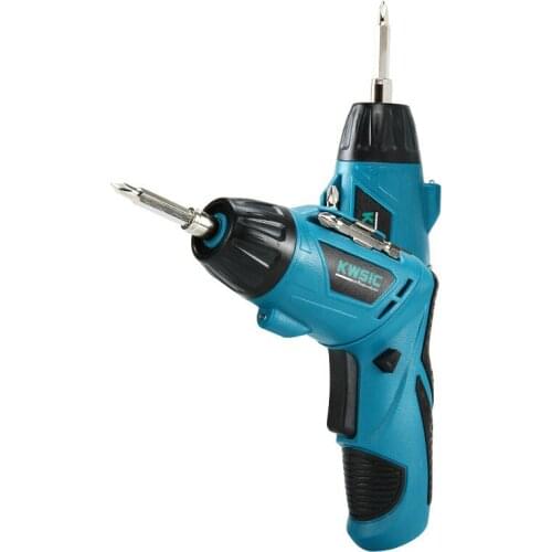 4.8V Cordless Mini Electric Screwdriver with 6mm Magnetic Chuck Rechargeable Cordless Drill Power Screw Driver Kit Power Tools