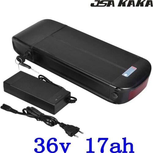 36V Battery 36V 17AH electric bicycle battery 36V Lithium battery use LG/panasonic cell 36V 250W 350W 500W E-bike Battery Motor