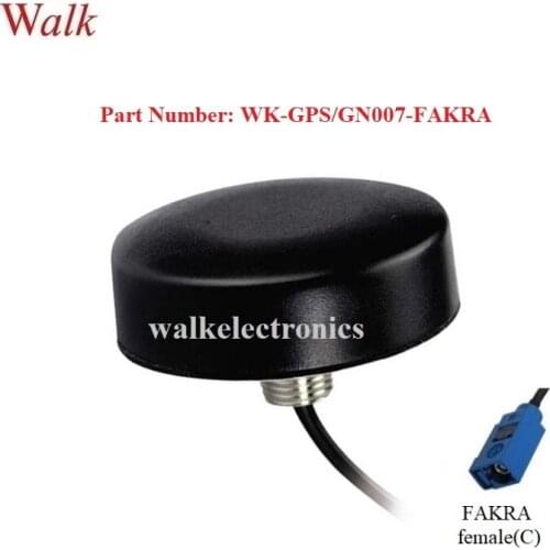 Screw mount gps glonass antenna, gps glonass active antenna, IP67 gps glonass car antenna, FAKRA female connector
