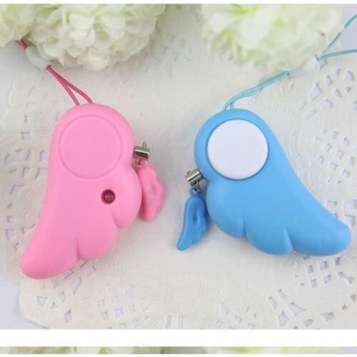 Self Defence Keychain Alarm Personal Protection Women Security Rape Alarm 90dB Loud Self Defense Supplies Emergency Alarm