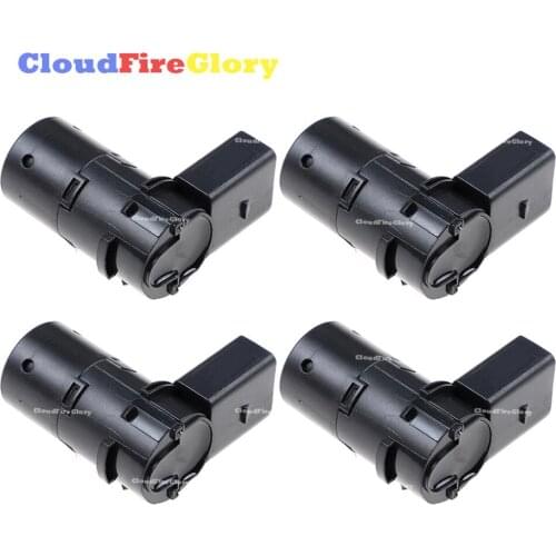CloudFireGlory For AUDI A4 A6 2002-2011 A8 03-10 For VW Passat For Skoda 4Pcs PDC Parking Sensor 7M3919275 7M3919275A 4B0919275