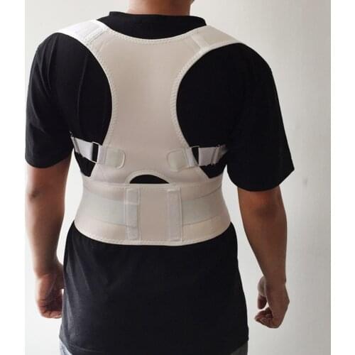 ALL FIT IN Back Posture Corrector Spinal Thoracic Spine Kyphosis Shoulder Breathable faja Waist Safety fitness Bodybuilding