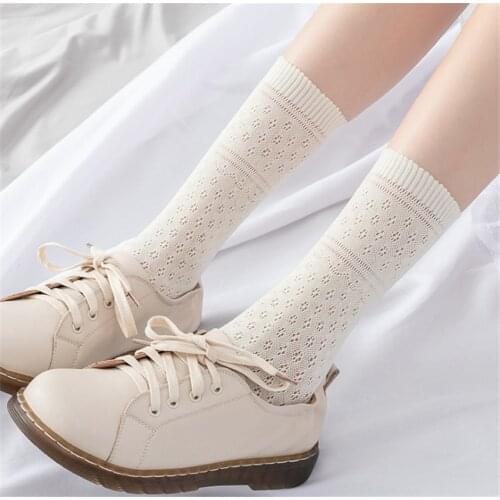 JK Lolita Socks Cosplay Costumes Accessories Flower Socks Anime Cartoon Girl Gift B1663