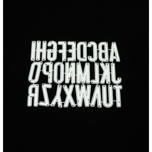 Uppercase Letter 2021 Metal Cutting Dies for DIY Scrapbooking Craft Dies Greeting Card Making Embossing