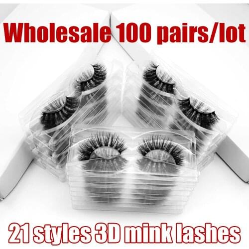 Wholesale soft Eyelashes 3d Mink Lashes Natural Mink Eyelashes Wholesale False Eyelashes Make up False Lashes In Bulk