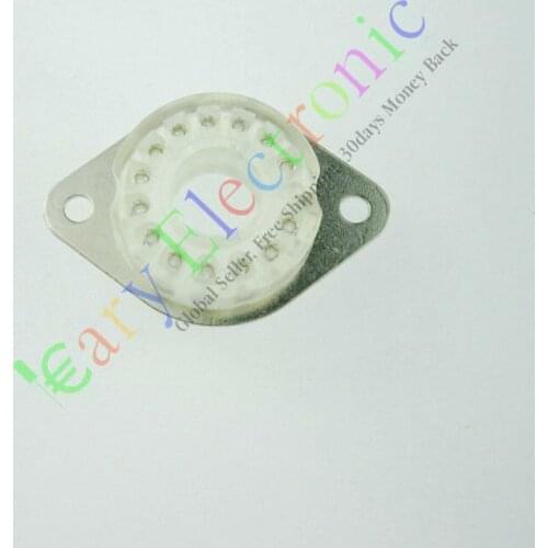 Wholesale and retail 50PCS 14 PIN shuguang VACCUM TUBE SOCKETS SAVER MOUNT AUDIO tube amp DIY parts free shipping