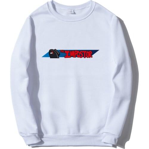 Harajuku The Crew Man Hoodies Impostor Sweatshirts Men Hoodie Sweatshirt Spring Autumn Crewneck Pullovers Streetwear Plus size