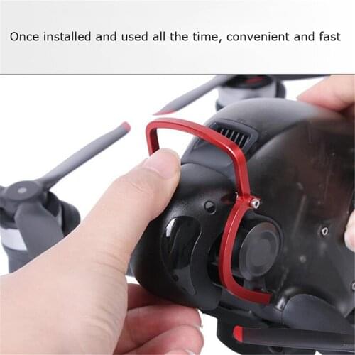 High Quality Guard Bumper Anti-Collision Aluminum Alloy Protective Bar for Sunnylife DJI FPV Gimbal Lens Accessories