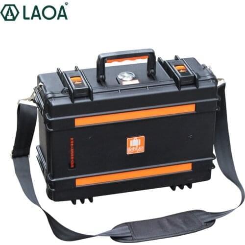 LAOA Safety Box Instrument Box Waterproof Box with Wheel Case Trolley Case Instrument Shockproof Box Toolbox