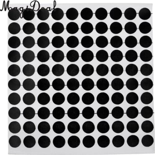 100 Pieces Snooker Marking Stickers Table Spots Stickers Snooker Accessories (Dots of 100, 1.2 cm) Self Adhesive