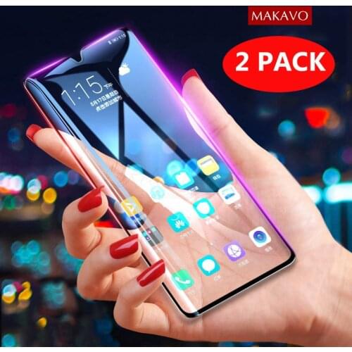 2 Packs For Samsung Galaxy A50 Tempered Glass 9H Explosion-proof Screen Protector Film For Galaxy A30 A70 Glasses