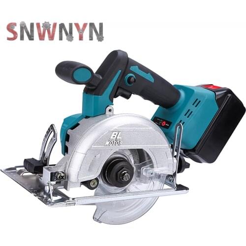 5 inch Cordless Electric Circular Saw Wood Cutter Adjustable Sawing Machine Multi-Angle Cutting For Makita 18v Battery