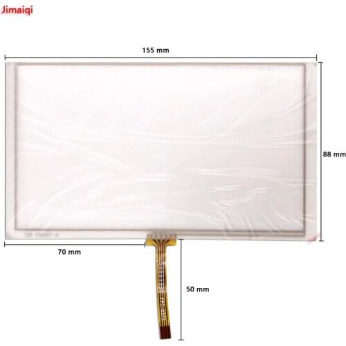 6.2" inch 4lines Blaupunkt new york 830 Resistive Touch Screen for 155mm*88mm Repair GPS Touch screen digitizer panel