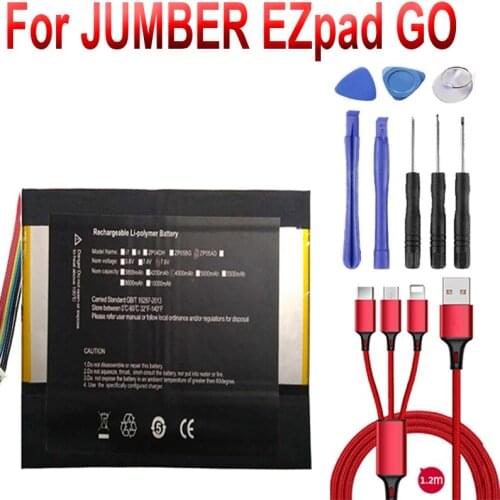 7.6V 4500mAh H-29125140 battery for Jumber EZpad GO Tablet PC batteries