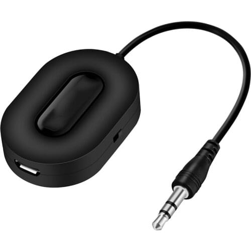 High Quality Mini 3.5mm Car A2DP Wireless Bluetooth Car Kit AUX Audio Music Receiver Adapter Hands free with Mic For Car