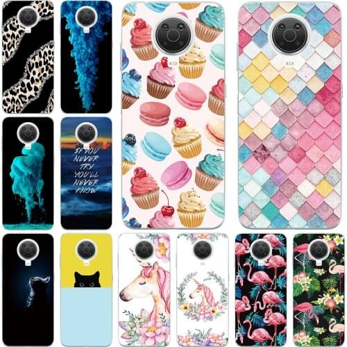 Phone Cases For Nokia G20 2021 6.52 inch Soft TPU Cover Color Luxury popular Printing Mobile Fashion Bags Free Shipping