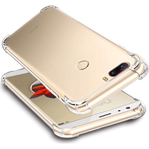 For Nubia Z17 NX563J case transparent Soft TPU shell back cover For NubiaZ17 NX563J Heavy Duty Protection Covers Cases