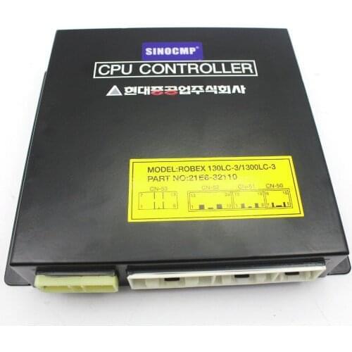Robex 170W-3 R170W-3 ECU Controller 21EK-32210, Control Panel for Hyundai Excavator CPU Box, 1 year warranty