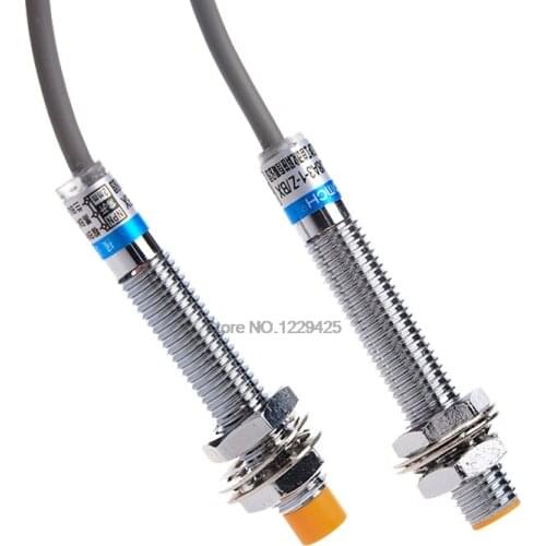 LJ8A3 IP65 M8 1.5mm 2mm Standard 2-wire 3-wire Inductive Proximity Sensor Switch LJ8A3 Series for 3d printer