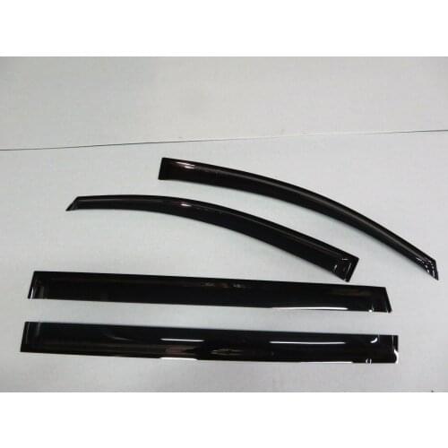 Fit For KIA Sportage 2011-2017 Black High quality Acrylic Window Visor Vent Sun Shade Rain Guard Door Visor 4pcs