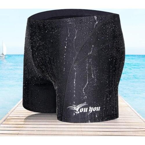Men Swimwear Waterproof And Quick-drying Mens Competitive Racing Sport Swimming Trunks Boxers Shorts Beach Swimsuit