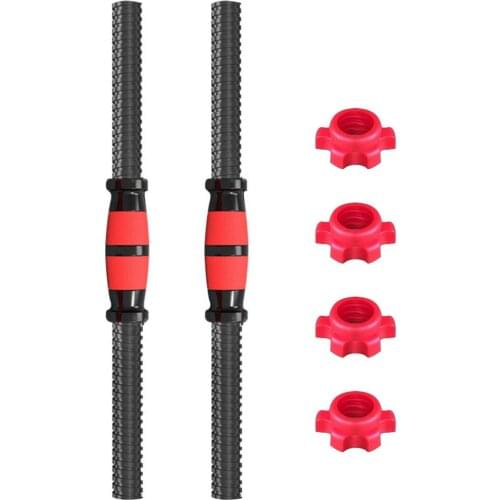 Adjustable Dumbbell Weight Set Barbell Lifting Bars And Connecting Rods For Gym Home Sport Workout Training Fitness Equipment