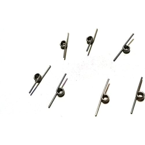 Stainless Steel Small Torsion Spring 0.5 Wire D Outside Diameter 2.8mm Tiny Torsional Spring 20pcs