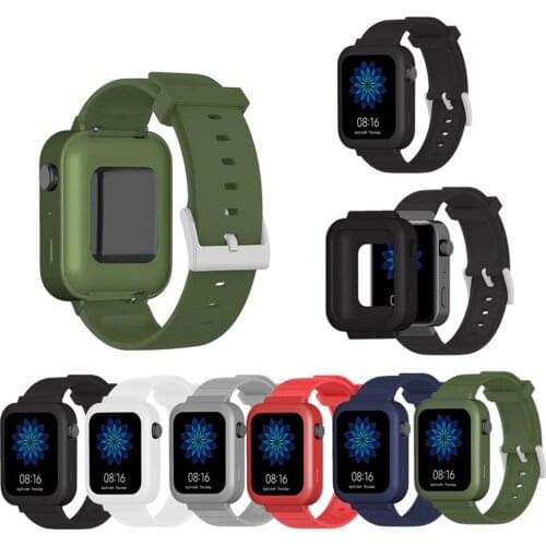 NEW Slim TPU Full Case Cover for Xiaomi Mi SmartWatch shockproof Frame Protection Case Accessories j21