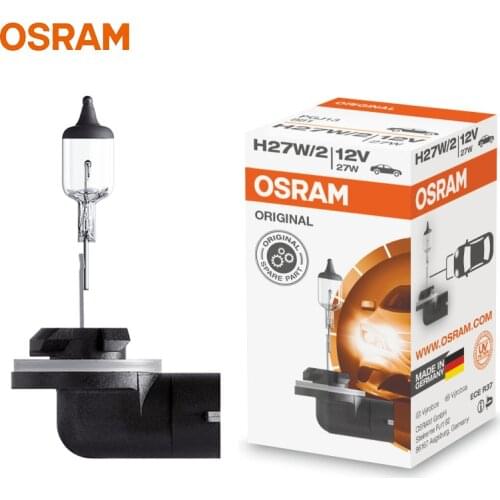 OSRAM 881 H27W/2 12V 27W PGJ13 Original Car Halogen Headlight Auto Bulb 3200K Standard Fog Lamp OEM Made In Germany (Single)