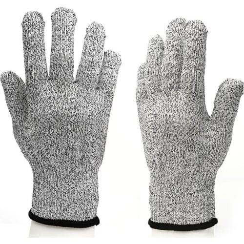 Anti Cut Fishing Gloves Outdoor Protection Full Finger Work Safety Mittens Sports Breathable Fishing Gloves Kitchen Camping Tool