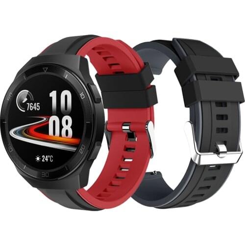 Wristband Strap For HUAWEI WATCH GT 2e 46mm GT2E Silicone Wrist Band Replaceable accessories Bracelet Watchband