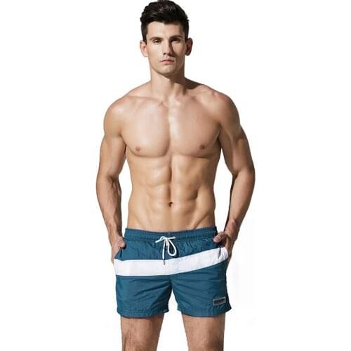 Desmiit Patchwork Mens Board Shorts Summer Beach Male Swimming Shorts Athletic Sport Running Gym Men Swim Shorts Homewear DT73