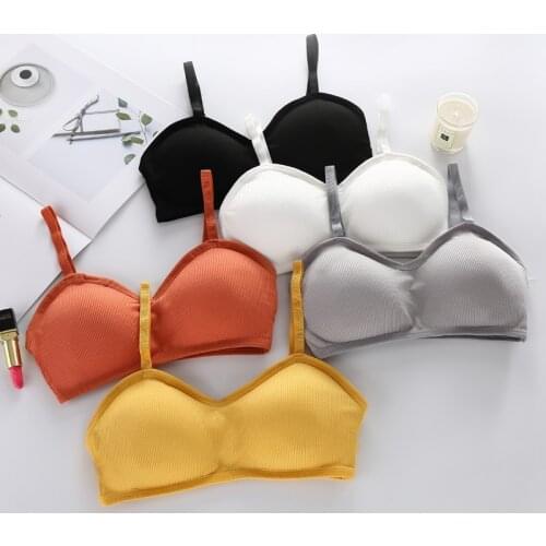 UMKA 2020 New Sexy Seamless Comfortable Sleep Womens Beauty Back Bra Fashion No Rim Sports Girl Women Underwear Bra