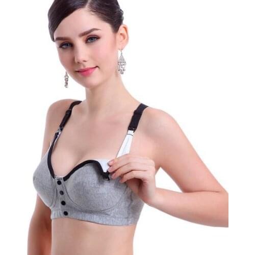 Women Maternity Feeding Bras Cotton Breastfeeding Bras Clothes For Pregnant Cup B C