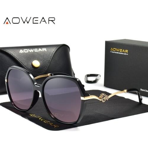 Женские солнцезащитные очки AOWEAR China At AliExpress