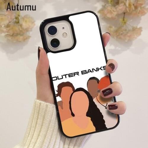 Phone Case for iPhone 12 mini X XS XR 11 Pro Max SE 2020 5 6S 7 8 Plus Samsung Galaxy S8 S9 S10 S20 S21 Outerbanks Cover