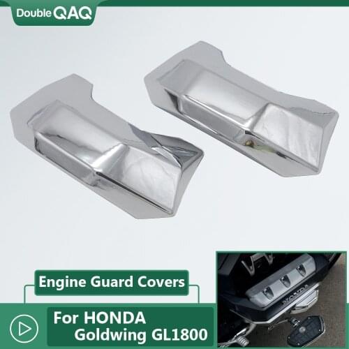 For Honda Goldwing F6B GL1800 Gold Wing Tour DCT Airbag Motorcycle Front Hood Chrome Trim Parts 2018 2019 2020