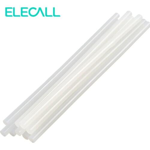 ELECALL 20Pcs/bag Hot Adhesive Translucent Melt Glue Sticks For Electric Glue Gun Craft Album DIY Repair Tools