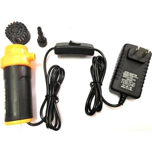 Mini Water Pump 12V with 15M Lift Max 480L/H Self-priming Submersible Pump Professional for Sink Machine Cutting Machine