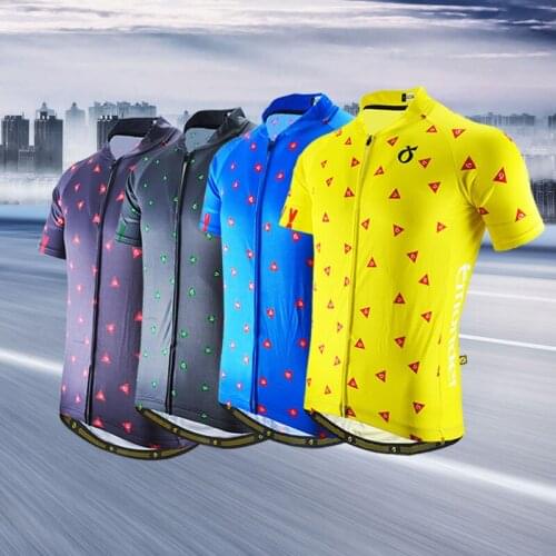 Men Summer Cycling Jersey Short Sleeve Pro Team Mountain Road Breathable Quick Dry Ropa Ciclismo boy Bike Bicycle Clothing