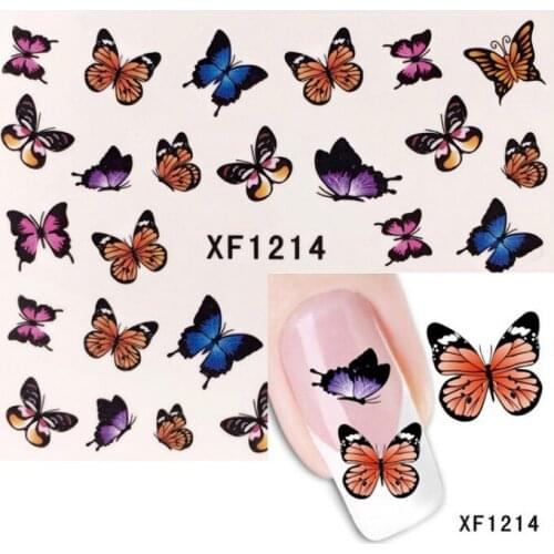 1pcs Butterfly Sticker Makeup Toy Cartoon Nail Stickers Toy Princess Girls Snow Sticker Art Decorations Girls Gift