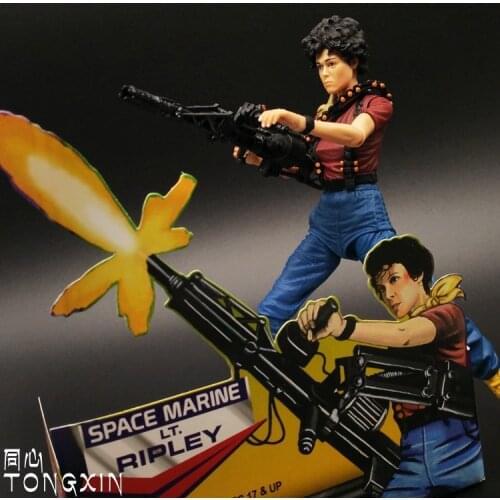 NECA Ripley Aliens vs Rredator Movable Doll Model Action Figure Toys T47