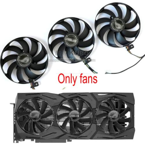 New Original for ASUS ROG STRIX RTX2080 RTX2070S RX5700 XT Graphics Video Card Cooling Fan