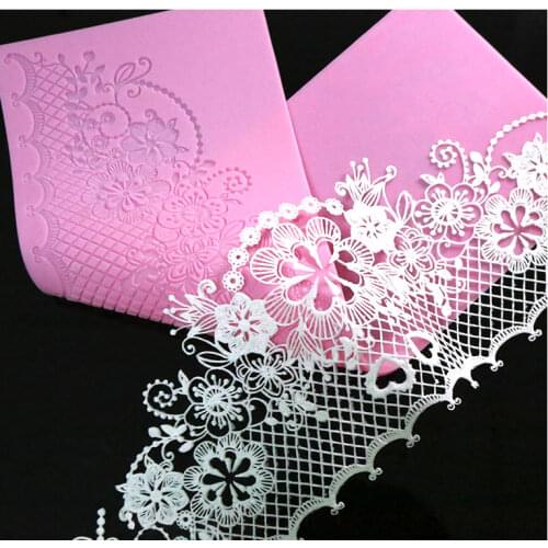Eden Fondant Lace Silicone Mold For Fondant Chocolate Epoxy Sugarcraft Mould Pastry Cake Decorating Kitchen Accessories