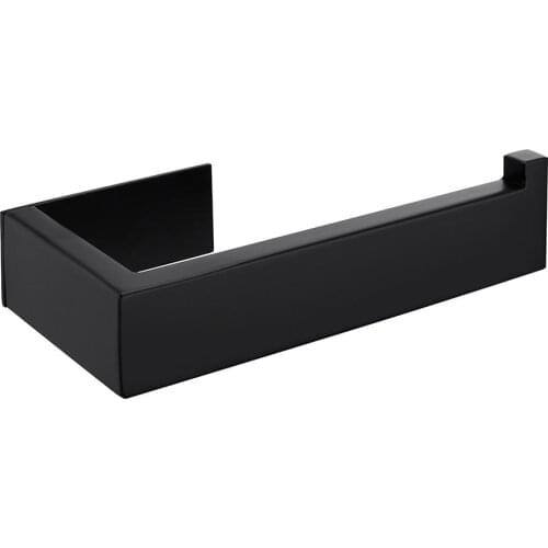 Modern 304 Stainless Steel Toilet Roll Holder Self Adhesive Bathroom Tissue Paper Holder Easy Installation no Screw