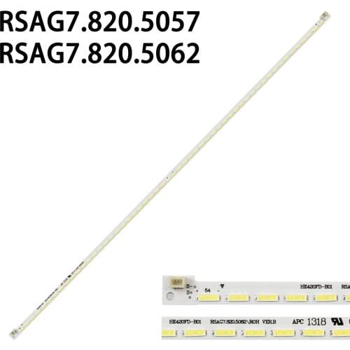 LED Backlight Lamp strip 54leds 50CM For Hisense 40 inch TV LED40K360JD RSAG7.820.5057 RSAG7.820.5062 SSY-1125050 HE400GF-B31