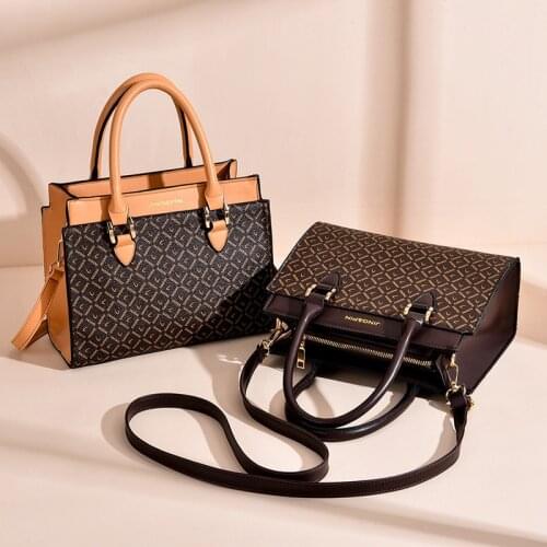 New Luxury Handbag Women Stitching Wild Messenger Bags Designer Brand Plaid Shoulder Bag Female Ladies Totes