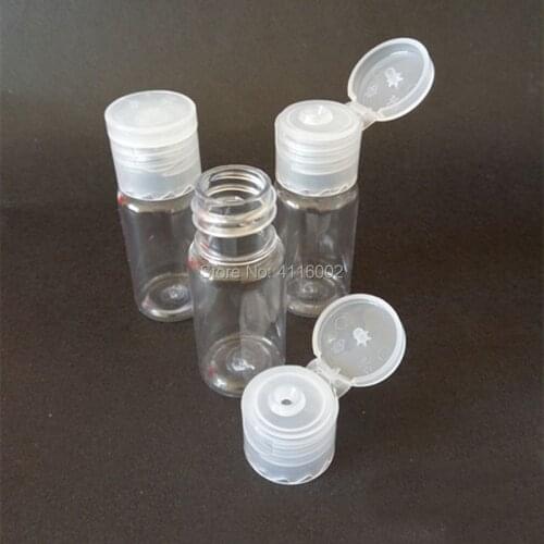 1000pcs 10ml Transparent Plastic Empty Cosmetic Bottles Journey Travel Sample Lotion Bottles Mini Oil Vial