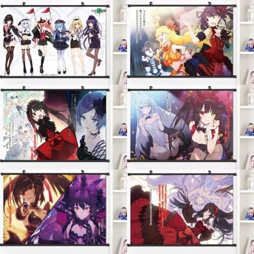 DIY Diamond Painting Japanese Anime Date A Bullet Empty Cross Stitch Kits Home Decoration Mosaic Diamond Embroidery Full Round